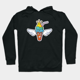 ice cream creature with wings Hoodie